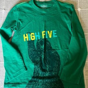 LL Bean Long Sleeve Tee- L (14/16)